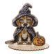Wooden Cross-Stitch Kit &ndash; &ldquo;Halloween Beagle&rdquo; FLW-053 FLW-053 photo 3