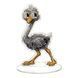 Plastic Cross-Stitch Kit &ndash; "Ostrich" FLX-029 FLX-029 photo 2
