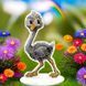 Plastic Cross-Stitch Kit &ndash; "Ostrich" FLX-029 FLX-029 photo 1