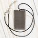 Faux Leather Embroidery Blank &ndash; &ldquo;Pendant&rdquo; FLBE(BB)-015 Latte FLBE(BB)-015 photo 1