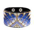Faux Leather Bead Embroidery Kit &ndash; &ldquo;Bracelet&rdquo; (4 &times; 22 cm) FLBB-103 Black FLBB-103 photo 7