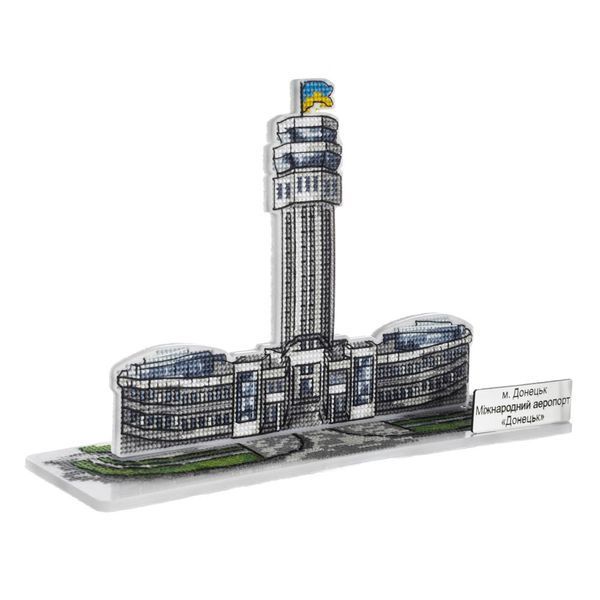 Plastic Cross-Stitch Kit &ndash; &ldquo;Donetsk International Airport&rdquo; FLX-161