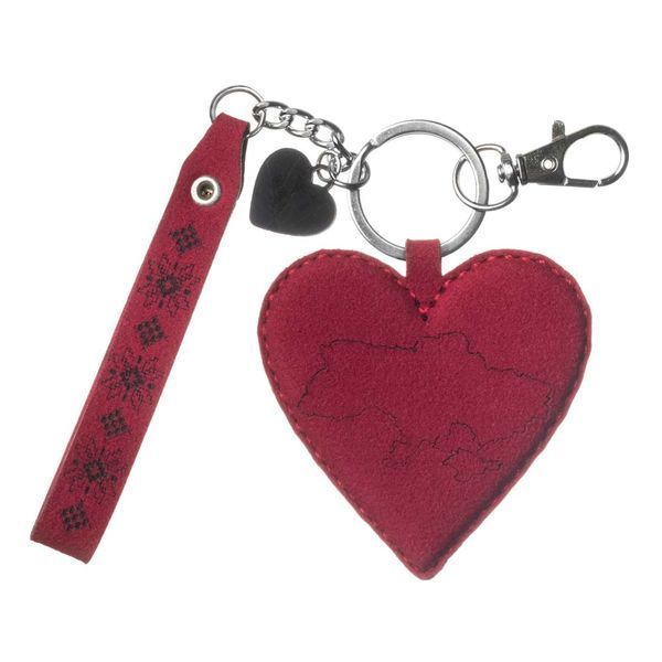 Faux Leather Cross-Stitch Kit &ndash; &ldquo;Bag Charm &ndash; Kherson Region&rdquo; FLHL-149