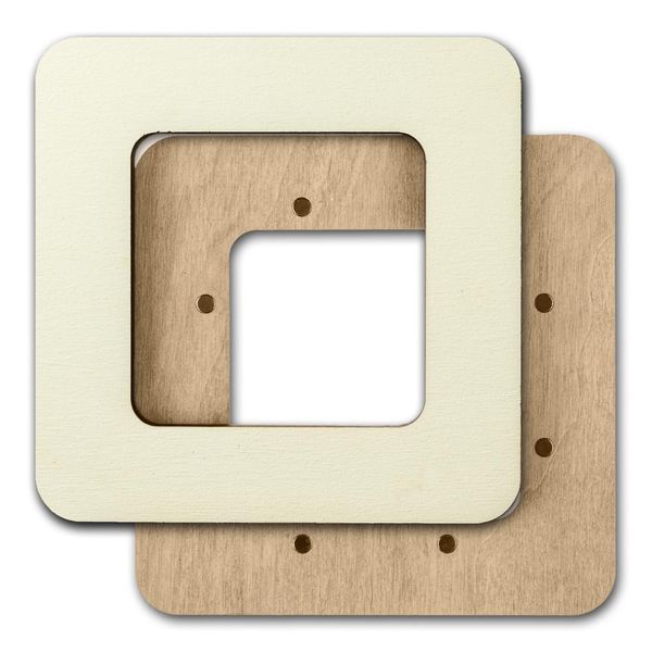 Magnetic Embroidery Frame (6 &times; 6 cm inner size) FLMP-064