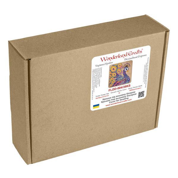 Modular Organizer Box &ndash; &ldquo;Bead Embroidery Lid&rdquo; FLDD-004/38KS