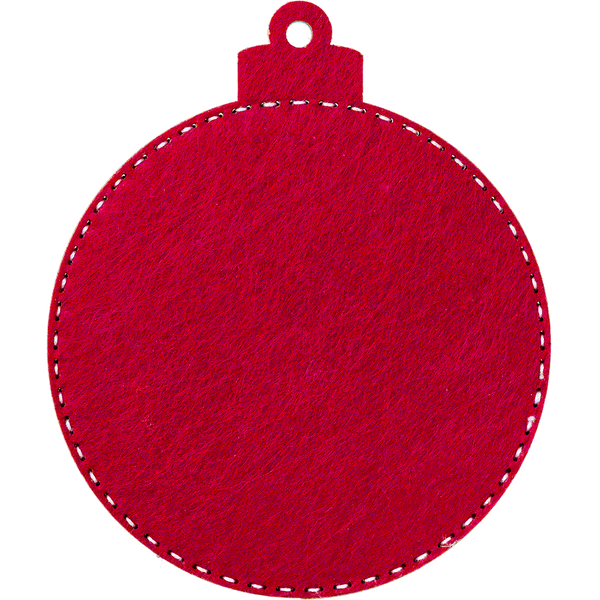 Wooden Bead Embroidery Kit &ndash; &ldquo;Christmas Ornament &ndash; Bullfinch on Viburnum&rdquo; FLK-367