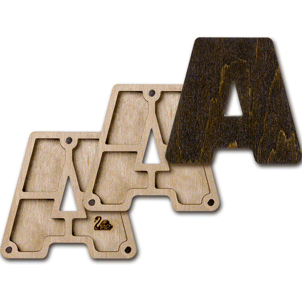 Bead Organizer &ndash; &ldquo;Letter A (Alphabet)&rdquo; FLZB-121(A)