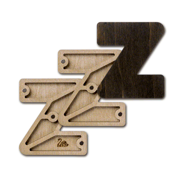 Bead Organizer &ndash; &ldquo;Letter Z (Alphabet)&rdquo; FLZB-171(Z)