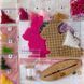 Wooden Bead Embroidery Kit &ndash; &ldquo;Bunny&rdquo; FLK-085 FLK-085 photo 3
