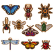 Wooden Embroidery Blanks Set &ndash; &ldquo;Insects&rdquo; FLSW-012 FLSW-012 photo 4
