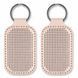 Faux Leather Embroidery Blank &ndash; &ldquo;Keychain&rdquo; FLBE(BB)-069 Pink FLBE(BB)-069 photo 2