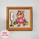 Cross-Stitch Pattern &ndash; "Capybara. Shopping" OBP-002 OBP-002 photo 1