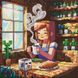 Cross-Stitch Pattern &ndash; "Coffee with Cinnamon" OBP-011 OBP-011 photo 1