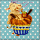 Bead embroidery magnet FLA-085 FLA-085 photo 1
