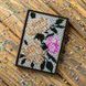 Faux Leather Bead Embroidery Kit &ndash; &ldquo;Passport Cover&rdquo; FLBB-054 Black FLBB-054 photo 1