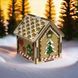 Wooden Cross-Stitch Kit &ndash; &ldquo;Christmas House&rdquo; FLW-061 FLW-061 photo 1
