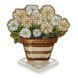 Wooden Cross-Stitch Kit &ndash; &ldquo;Daisies&rdquo; FLW-076 FLW-076 photo 3