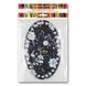 Floss Organizer &ndash; &ldquo;Night Flowers, Oval&rdquo; FLZ(P)-103 FLZ(P)-103 photo 5