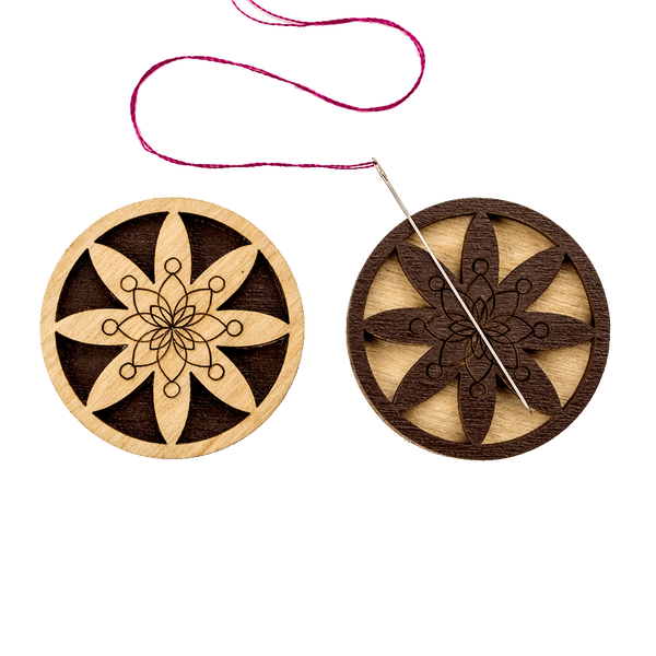 Needle Minder &ndash; &ldquo;Wooden, Double-Sided&rdquo; FLMH-034(W)