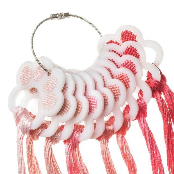 Thread Organizer &ndash; Fiber Swatch Drops &ldquo;Paw&rdquo; FLZ(S)-110 (10 pcs)
