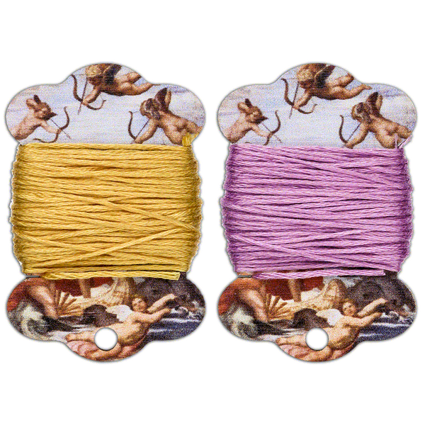 Floss Bobbins &ndash; &ldquo;The Triumph of Galatea&rdquo; FLC-107(S) (6 pcs)