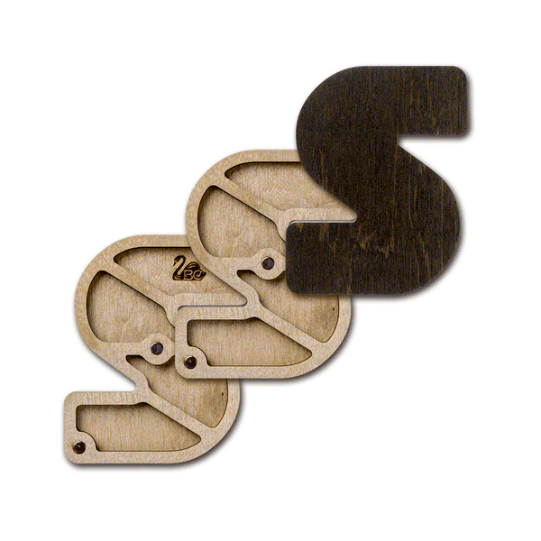 Bead Organizer &ndash; &ldquo;Letter S (Alphabet)&rdquo; FLZB-166(S)