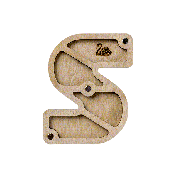 Bead Organizer &ndash; &ldquo;Letter S (Alphabet)&rdquo; FLZB-166(S)