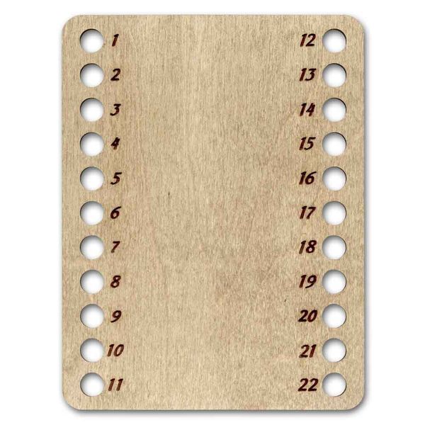 Floss Organizer &ndash; &ldquo;Autumn Bridge, Rectangular&rdquo; FLZ(P)-098