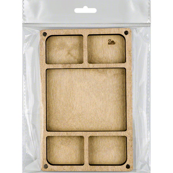 Modular Organizer Box &ndash; &ldquo;Organizer Middle Section&rdquo; FLDD-002/1S
