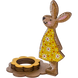 Wooden Bead Embroidery Kit &ndash; &ldquo;Easter Egg Stand &ndash; Bunny in Yellow&rdquo; FLK-331 FLK-331 photo 3