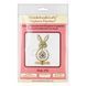 Bead Embroidery Kit On A Wooden Base &ndash; &ldquo;Spring Bunny&rdquo; FLK-578 FLK-578 photo 5