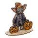 Wooden Cross-Stitch Kit &ndash; &ldquo;Halloween Sphinx&rdquo; FLW-054 FLW-054 photo 4