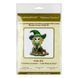 Wooden Cross-Stitch Kit &ndash; &ldquo;Little Witch In Green&rdquo; FLW-071 FLW-071 photo 5