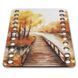 Floss Organizer &ndash; &ldquo;Autumn Bridge, Rectangular&rdquo; FLZ(P)-098 FLZ(P)-098 photo 3