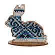 Wooden Bead Embroidery Kit &ndash; &ldquo;Bunny&rdquo; FLK-086 FLK-086 photo 5