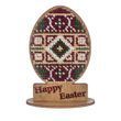 Wooden Bead Embroidery Kit &ndash; &ldquo;Easter Egg &ndash; Happy Easter&rdquo; FLK-337 FLK-337 photo 4