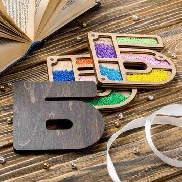Bead Organizer &ndash; &ldquo;Letter Б (Alphabet)&rdquo; FLZB-122(Б)