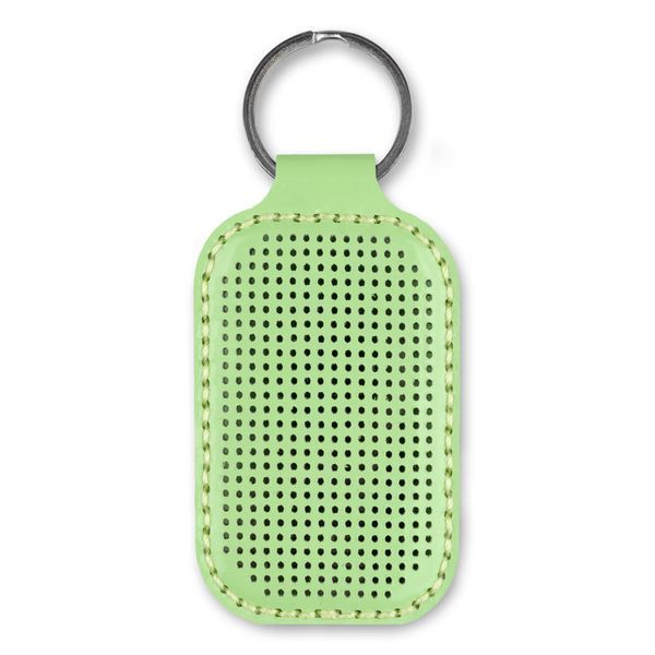 Faux Leather Embroidery Blank &ndash; &ldquo;Keychain&rdquo; FLBE(BB)-070 Light Green