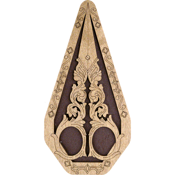 Scissors Case (inside size 6.5 &times; 14 cm, &ldquo;Single-Layer&rdquo;) FLZB(N)-024