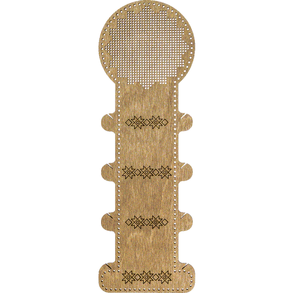 Wooden Embroidery Blank &ndash; &ldquo;Floss Bobbin&rdquo; FLHW-006