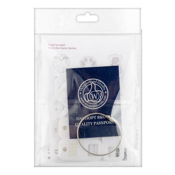 Thread Organizer &ndash; Fiber Swatch Drops &ldquo;Palette&rdquo; FLZ(S)-116 (10 pcs)