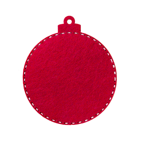Wooden Bead Embroidery Kit &ndash; &ldquo;Christmas Ornament &ndash; Snowman&rdquo; FLK-368