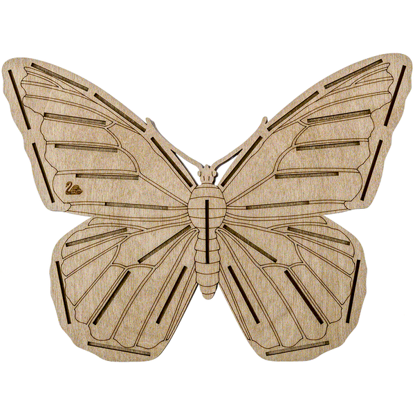 Bobbin Organizer Box &ndash; &ldquo;Light Butterfly&rdquo; + 33 bobbins FLZB(N)-047