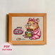 Cross-Stitch Pattern &ndash; "Capybara. Snack time" OBP-003 OBP-003 photo 1