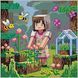 Cross-Stitch Pattern &ndash; "Flower Garden" OBP-012 OBP-012 photo 1