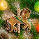 Wooden Bead Embroidery Kit &ndash; &ldquo;Christmas Ornament &ndash; Forest Horse&rdquo; FLK-512 FLK-512 photo 1