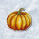 Plastic Cross-Stitch Kit &ndash; "Pumpkin" (Double-Sided) FLX-092 FLX-092 photo 1