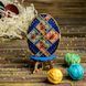 Wooden Cross-Stitch Kit &ndash; &ldquo;Easter Egg&rdquo; FLW-040 FLW-040 photo 1