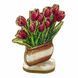 Wooden Cross-Stitch Kit &ndash; &ldquo;Tulips&rdquo; FLW-077 FLW-077 photo 4