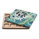 Bead Organizer With Wooden Lid &ndash; &ldquo;Ocean Wave, Square&rdquo; FLZB-242 FLZB-242 photo 3